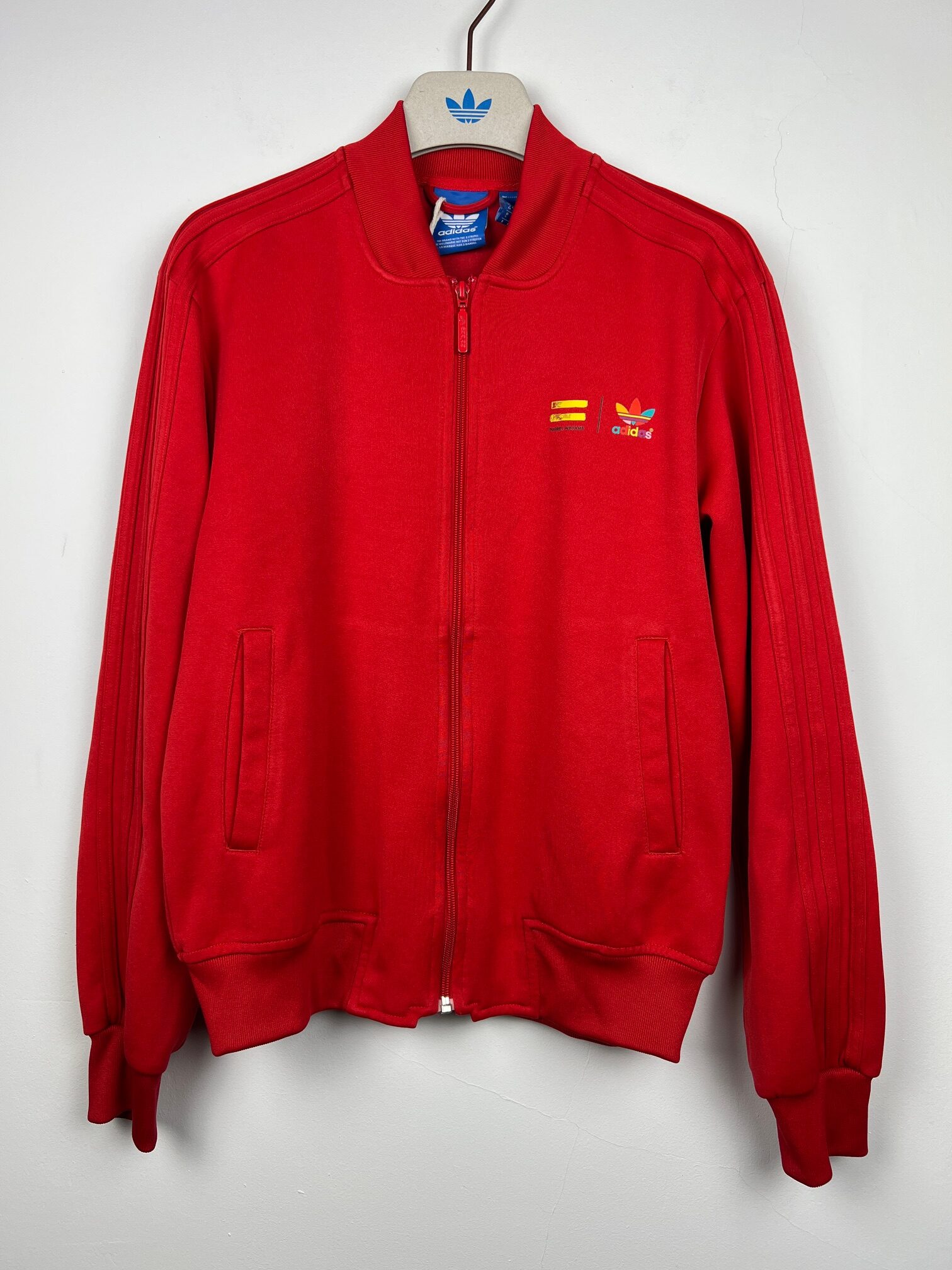 IMG_0675 Bluza unisex Adidas x Pharrell Williams czerwona S - obrazek 1