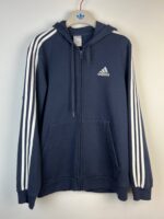Bluza Adidas Performance z kapturem granatowa L