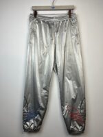 Spodnie męskie Adidas srebrne M