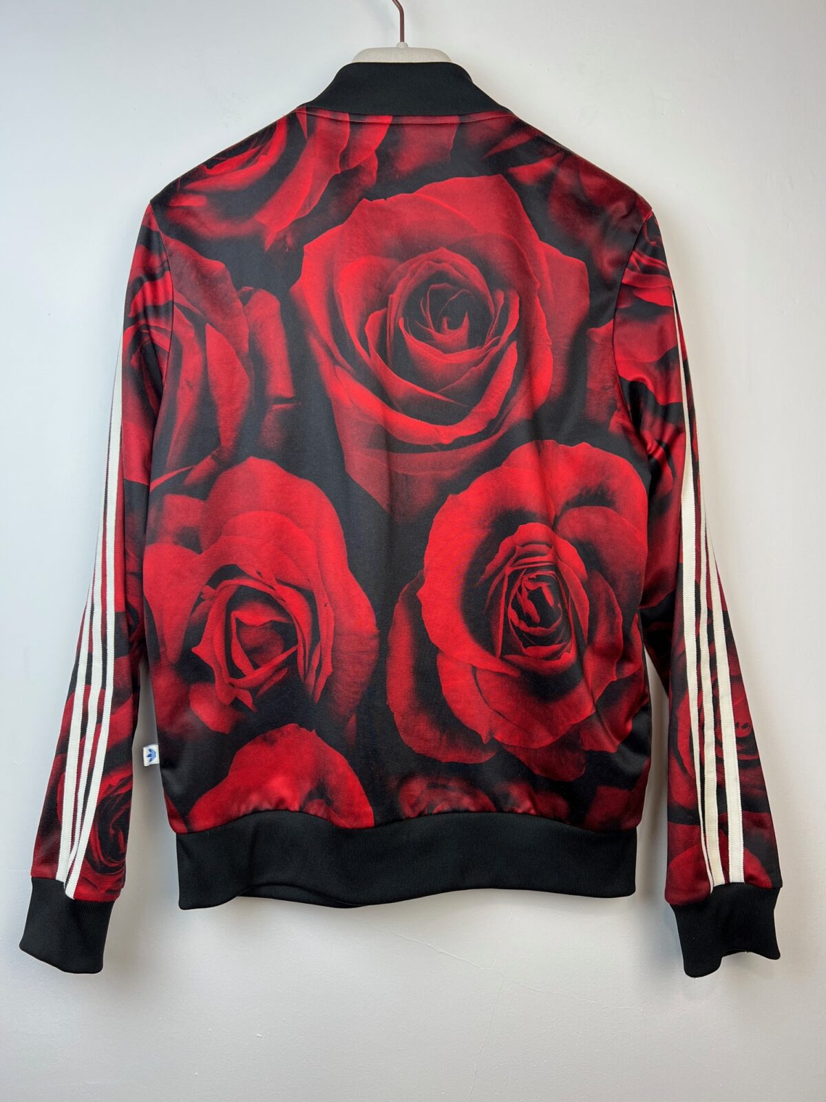 Bluza bomberka damska Adidas róże S-M - obrazek 2