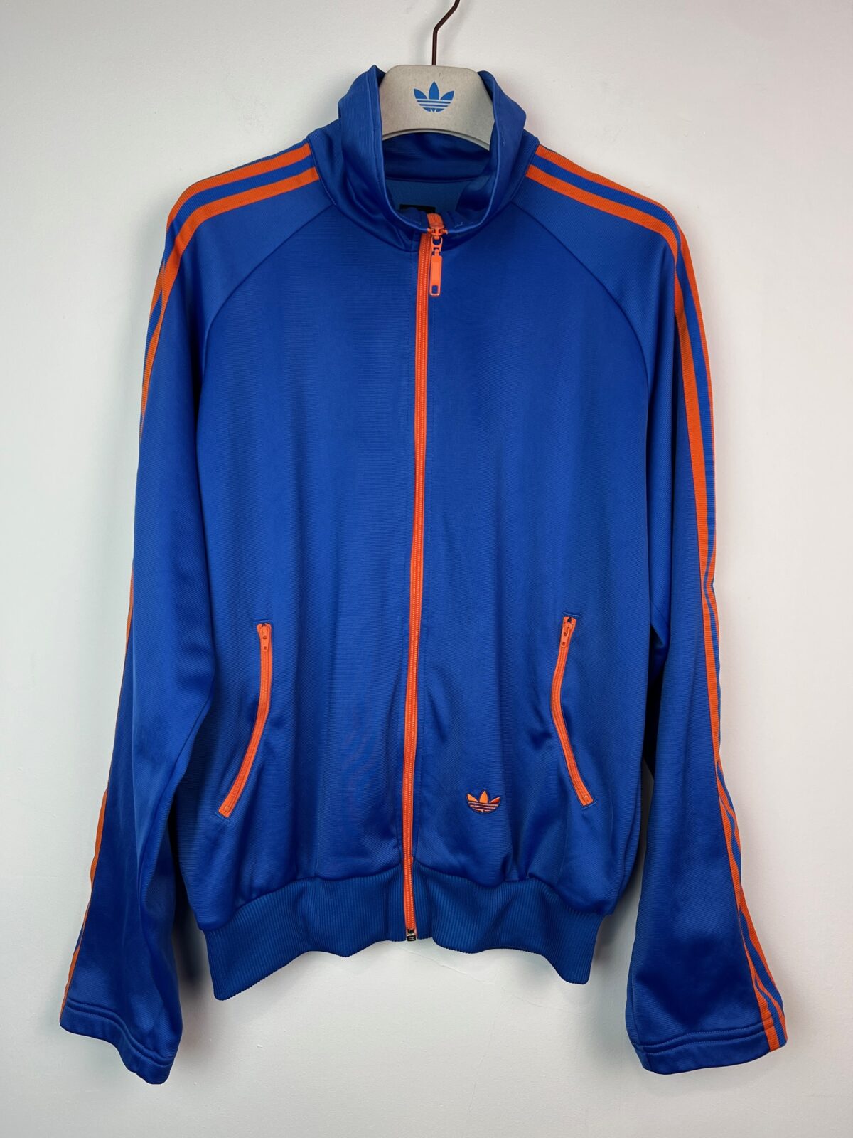 IMG_1619 Bluza męska Adidas Brasil niebieska M - obrazek 1