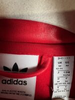 Bluza kurtka Adidas czerwona bufiaste rękawy M - obrazek 3