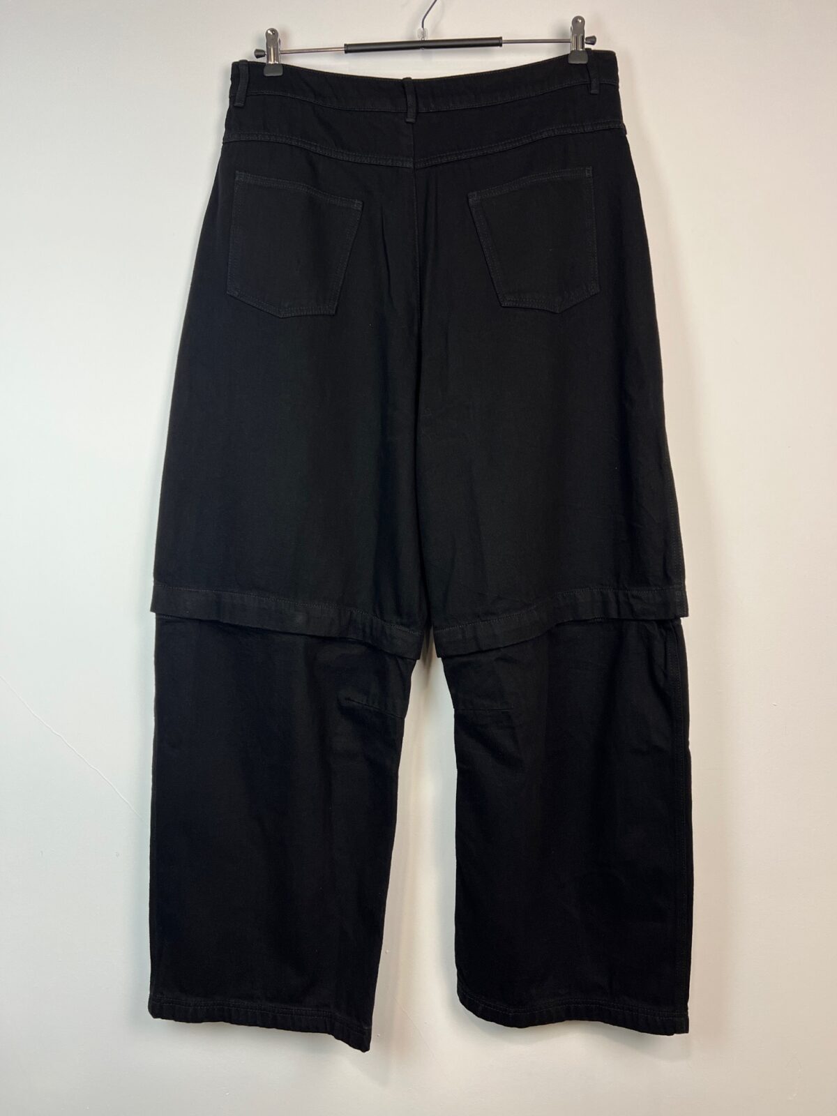 Spodnie Jordsy jeansowe Adidas Adibreak czarne M - obrazek 2