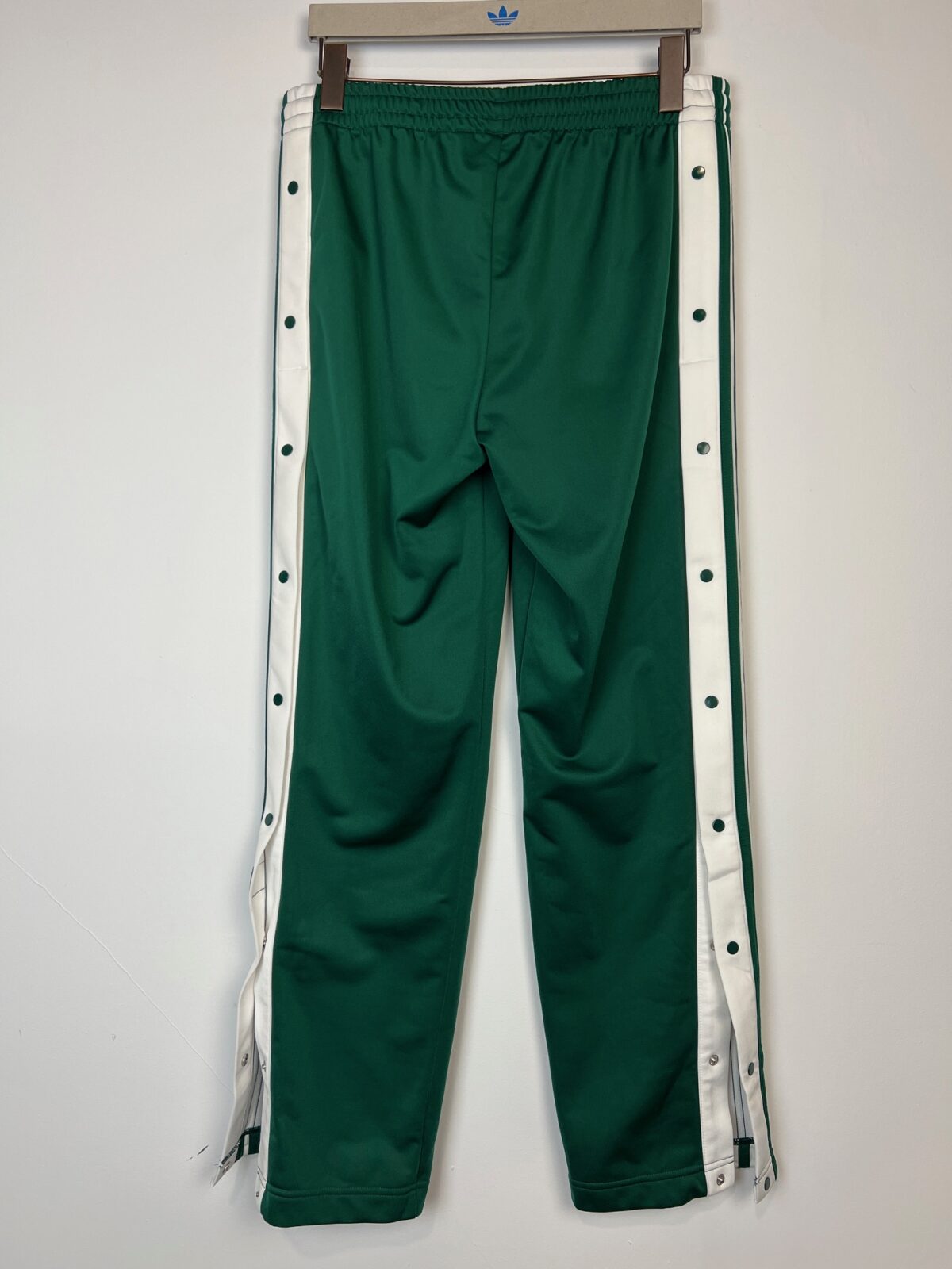 IMG_1930 Spodnie damskie Adidas Adibreak ciemnozielone M - obrazek 3