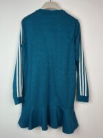 Brokatowa sukienka Adidas z falbaną S - obrazek 2