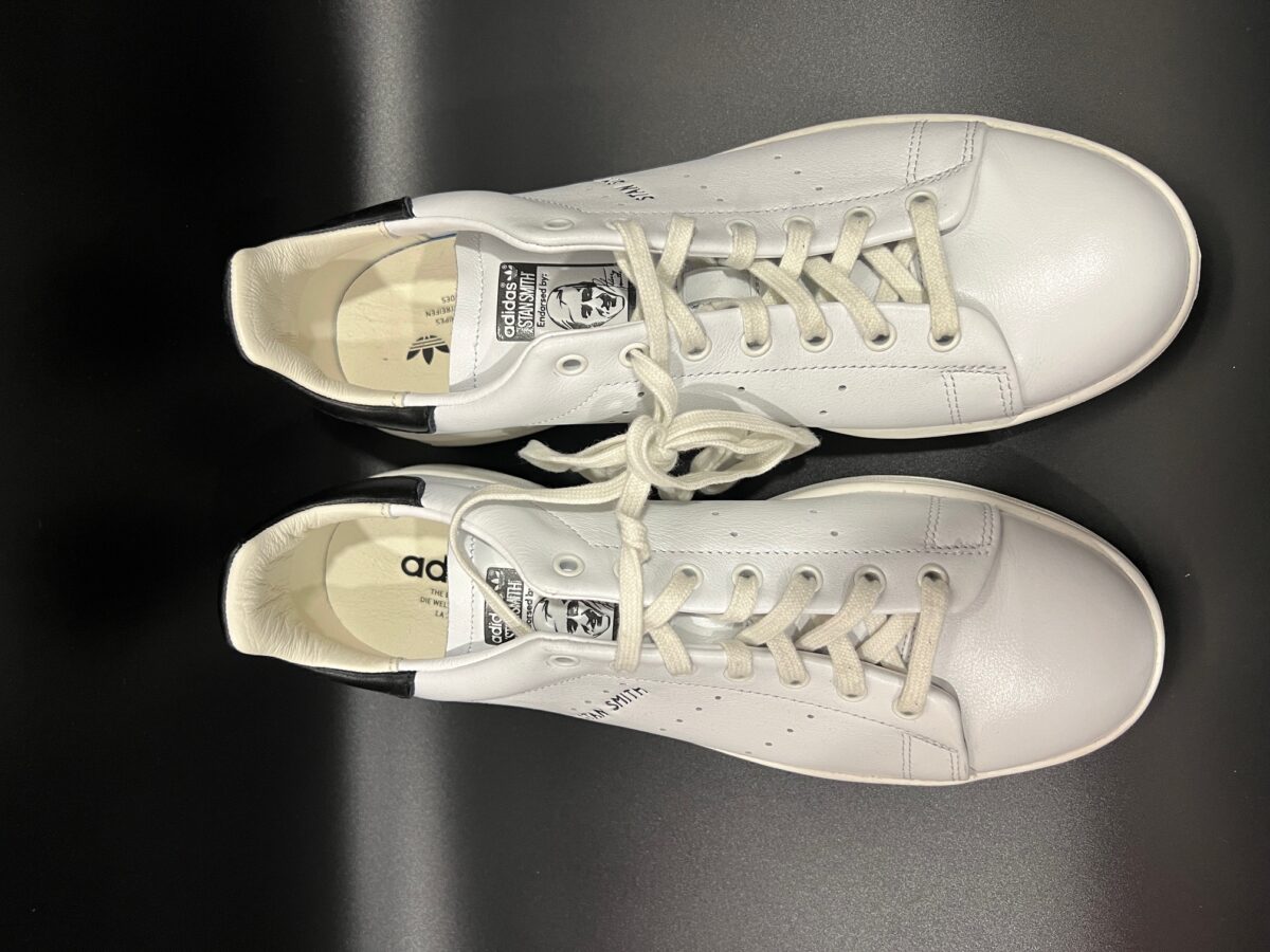 IMG_2238 Sneakersy Adidas Stan Smith Lux Shoes skórzane unisex 41 1\3 - obrazek 5