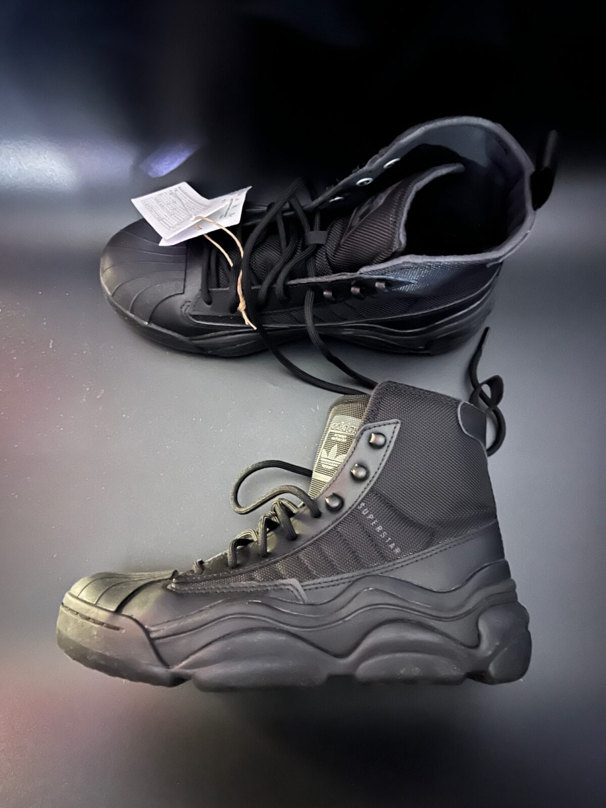 IMG_2243 Sneakersy damskie Adidas Superstar Millencon Boot czarne 37 1\3 - obrazek 1