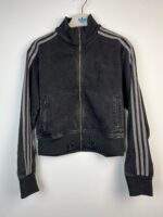 Bluza kurtka jeansowa Adidas Adicolor Denim czarna L