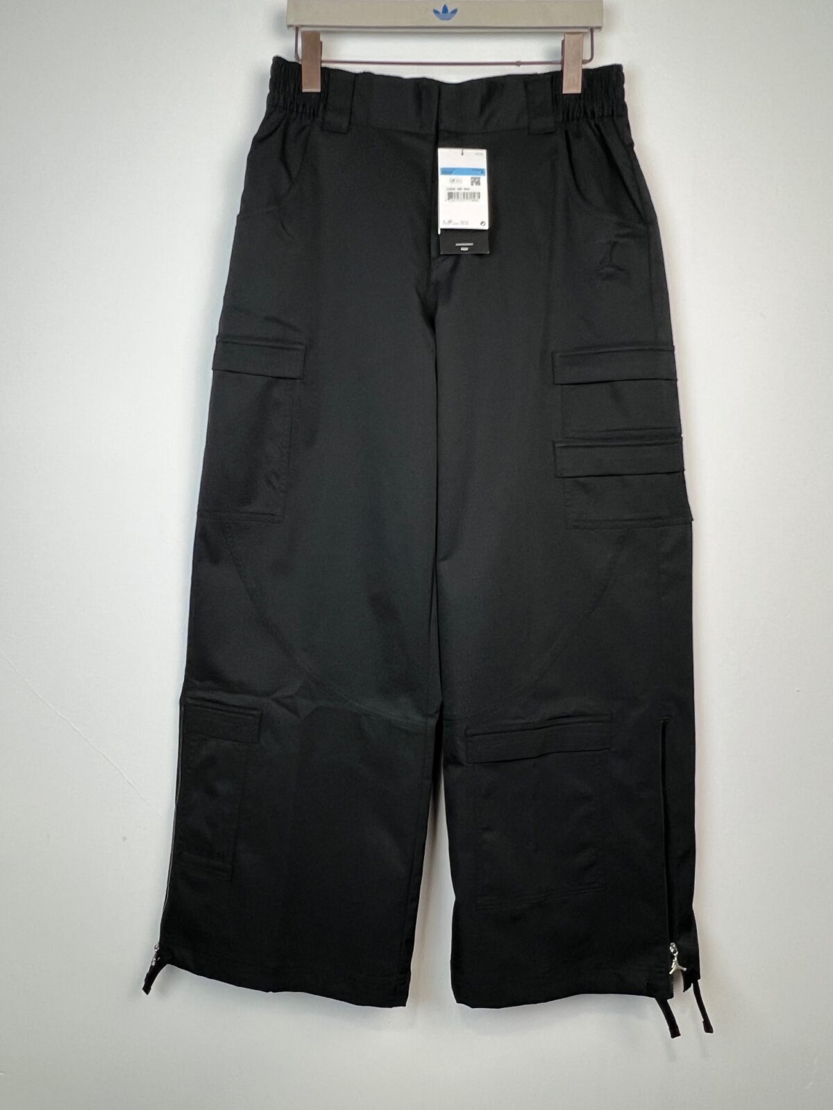 IMG_2375 Spodnie damskie Nike Jordan szerokie czarne M - obrazek 1