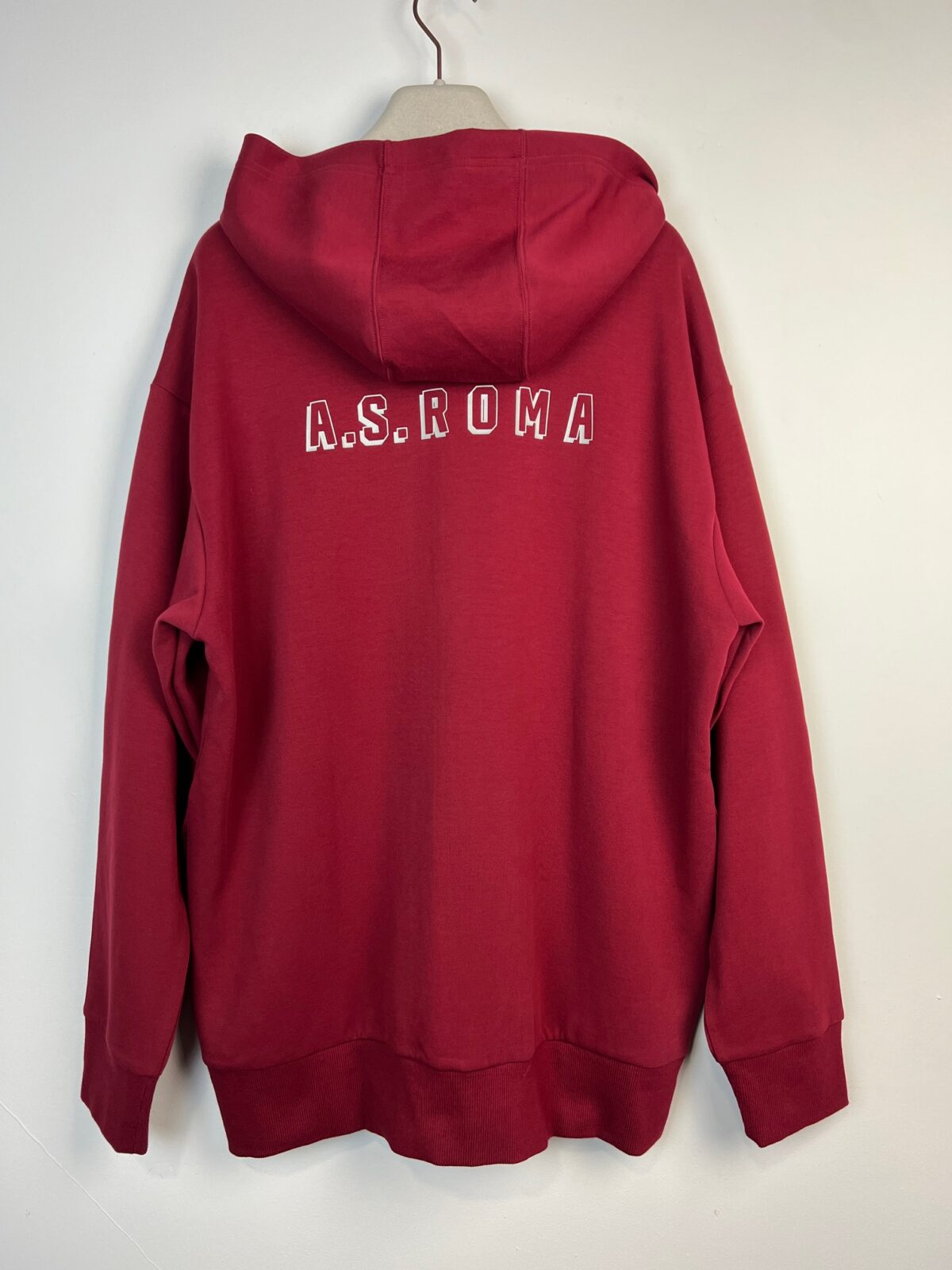 Bluza klubowa Adidas A.S. Roma bordowa XL - obrazek 2