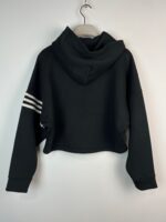 Bluza damska Adidas Neuclassic top z kapturem czarna XS - obrazek 2