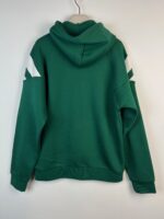 Bluza męska Adidas Originals z kapturem ciemnozielona M - obrazek 2