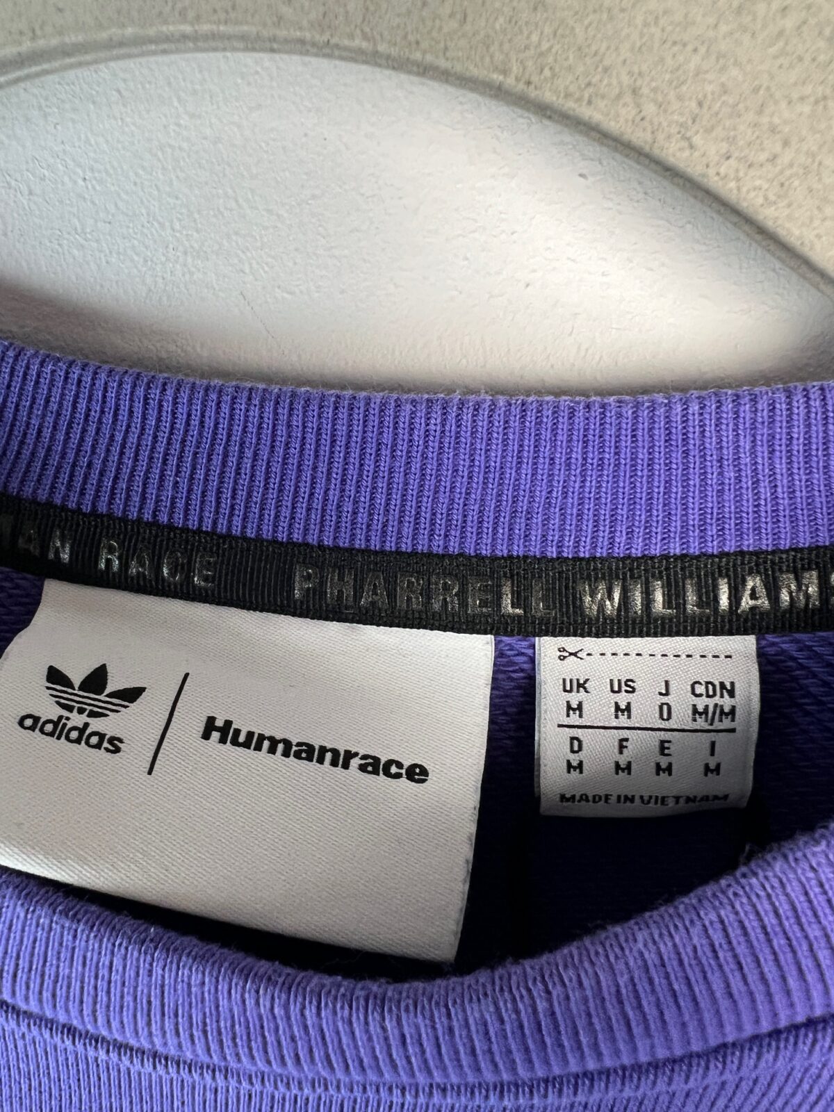 Bluza męska Adidas x Humanrace fioletowa M - obrazek 4