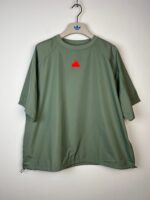 Bluza ortalionowa Adidas z krótkim rękawkiem L