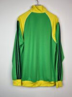 Bluza męska Adidas Originals firebird zielono-żółta L - obrazek 2