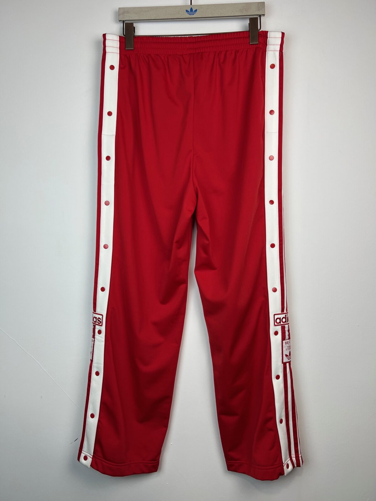 Spodnie męskie Adidas Adibreak czerwone XL - obrazek 2
