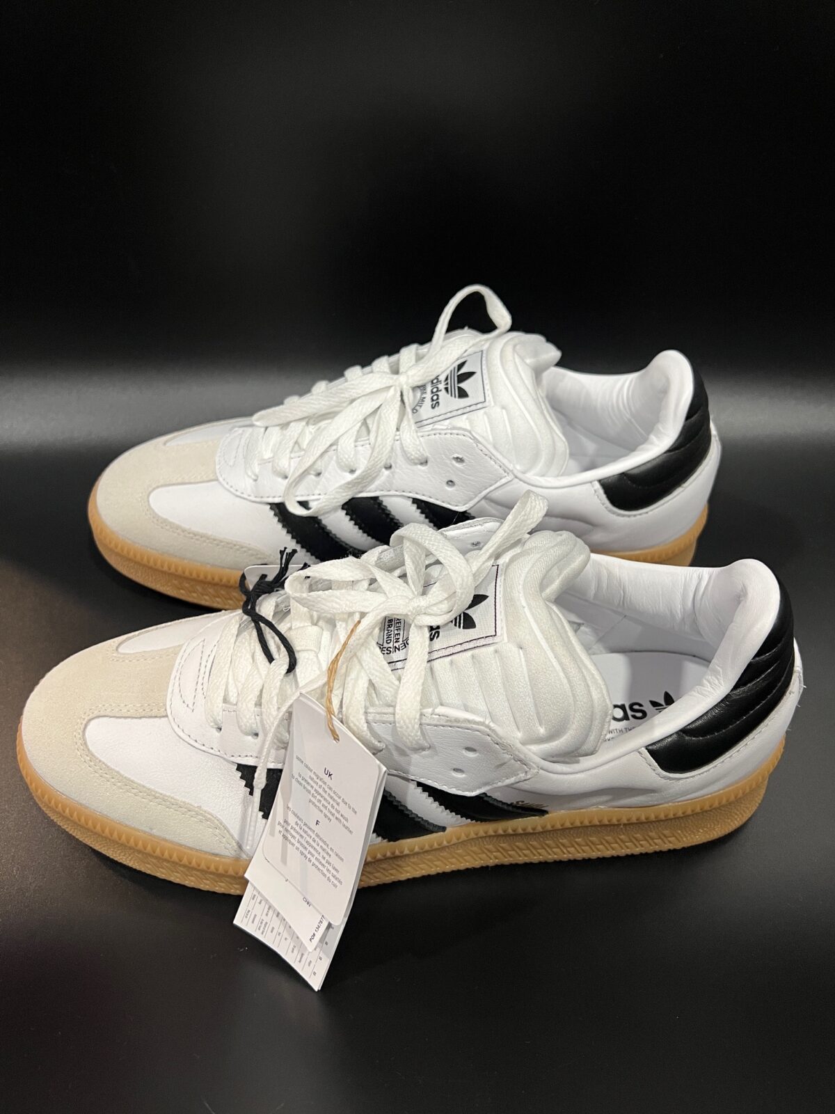 Sneakersy Adidas Samba XLG IE1377 białe - obrazek 4