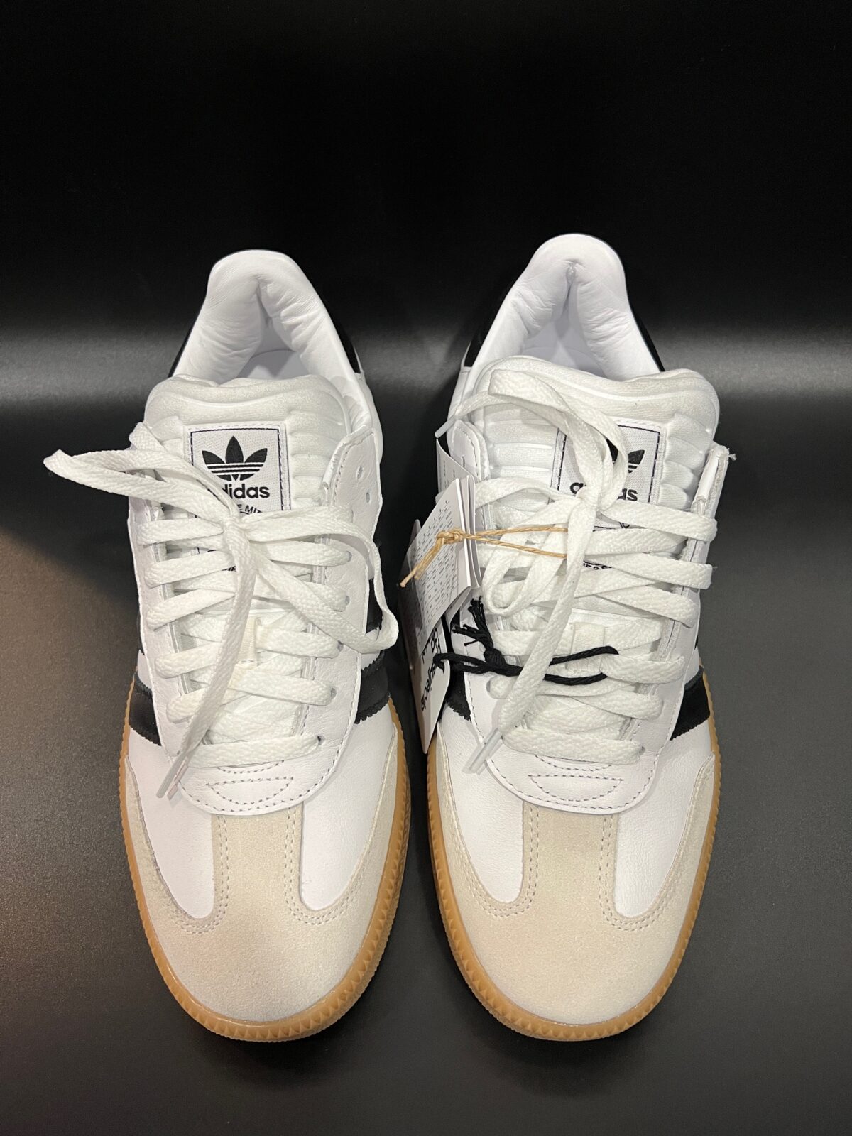 Sneakersy Adidas Samba XLG IE1377 białe - obrazek 3