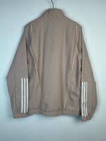 Kurtka wiatrówka Adidas Performance Tiro beżowa L - obrazek 2