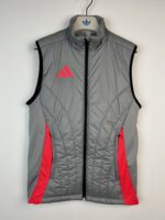 Kamizelka pikowana Adidas Performance szara S