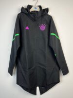 Płaszcz parka Adidas FC Bayern Munchen czarny z kapturem M