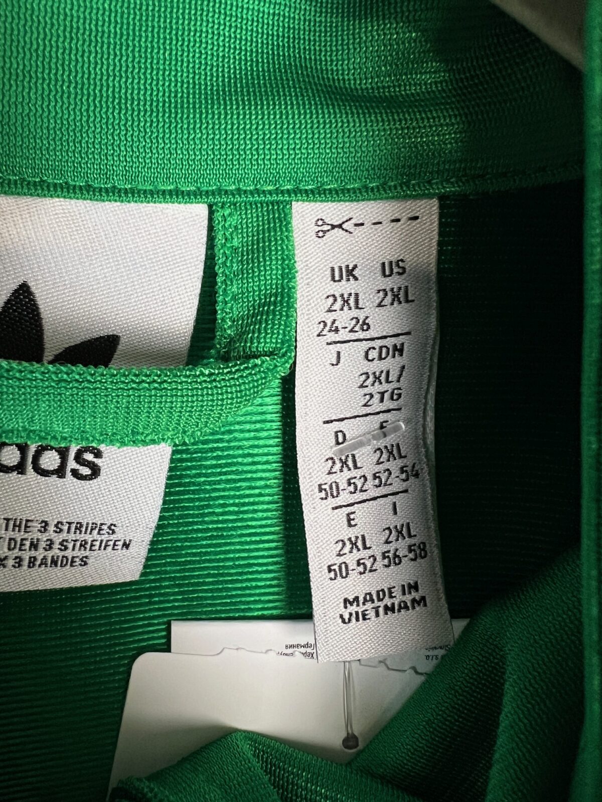 Bluza damska Adidas Originals Firebird zielona 2XL - obrazek 3