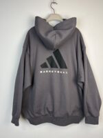 Bluza Adidas Basketball ciemnoszara 2XL - obrazek 2