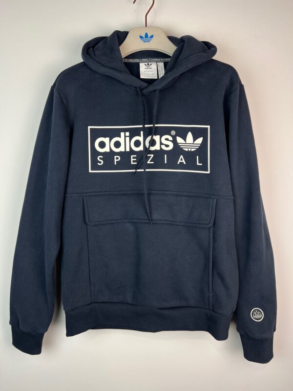 Bluza męska z kapturem Adidas SPEZIAL granatowa S