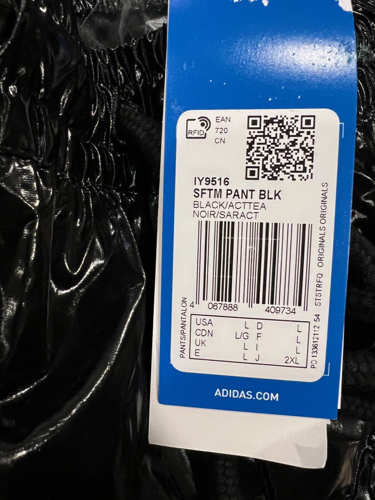 Spodnie Adidas x S.F.T.M Pant Black L - obrazek 3