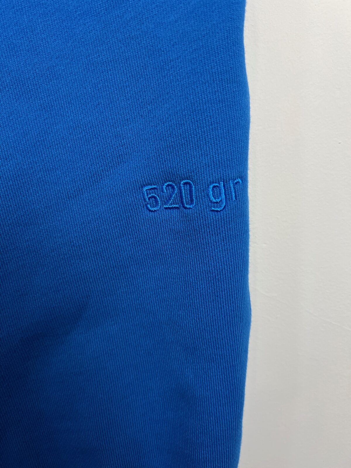 IMG_3201 Spodnie dresowe Adidas Blue Version błękitne 520g M - obrazek 3