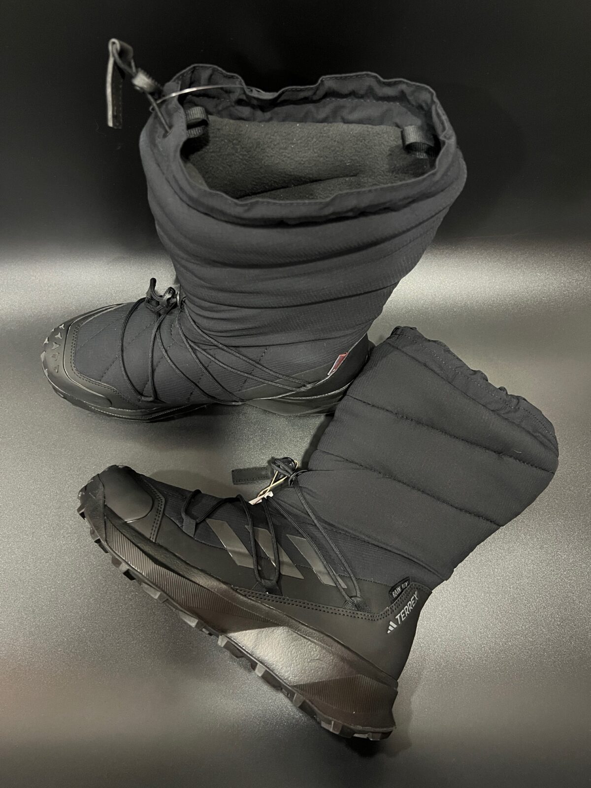 IMG_3312 Buty damskie śniegowce Adidas Terrex Winter Boot High czarne ID2889 - obrazek 1