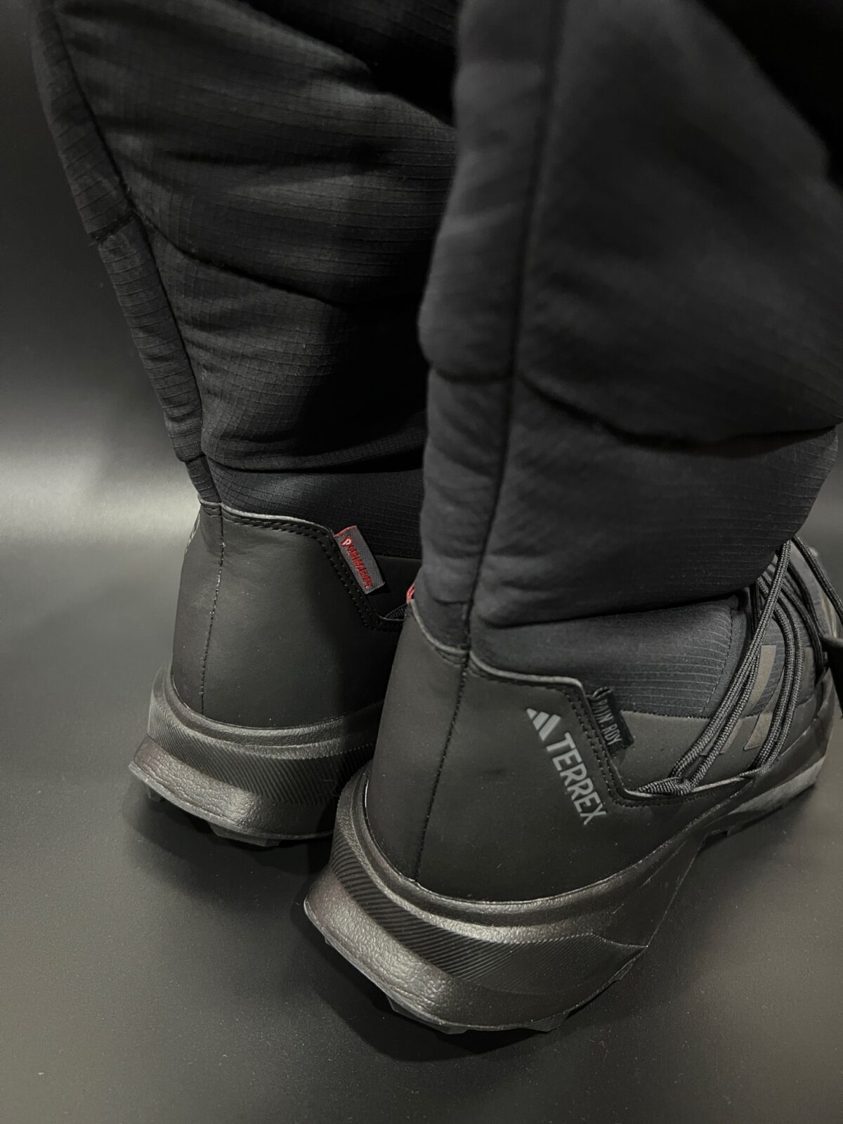 IMG_3314 Buty damskie śniegowce Adidas Terrex Winter Boot High czarne ID2889 - obrazek 3