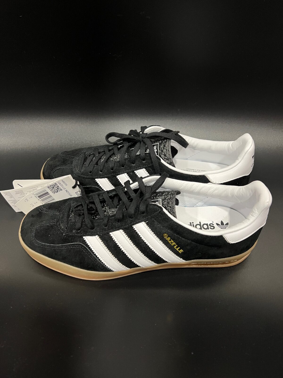 IMG_3436 Sneakersy Adidas Gazelle czarne H06259 - obrazek 5