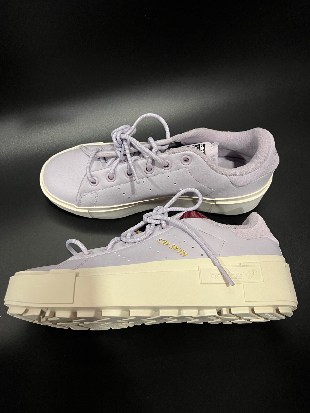 IMG_3447 Sneakersy damskie Adidas Stan Smith Bonega X liliowe HQ6044 - obrazek 1