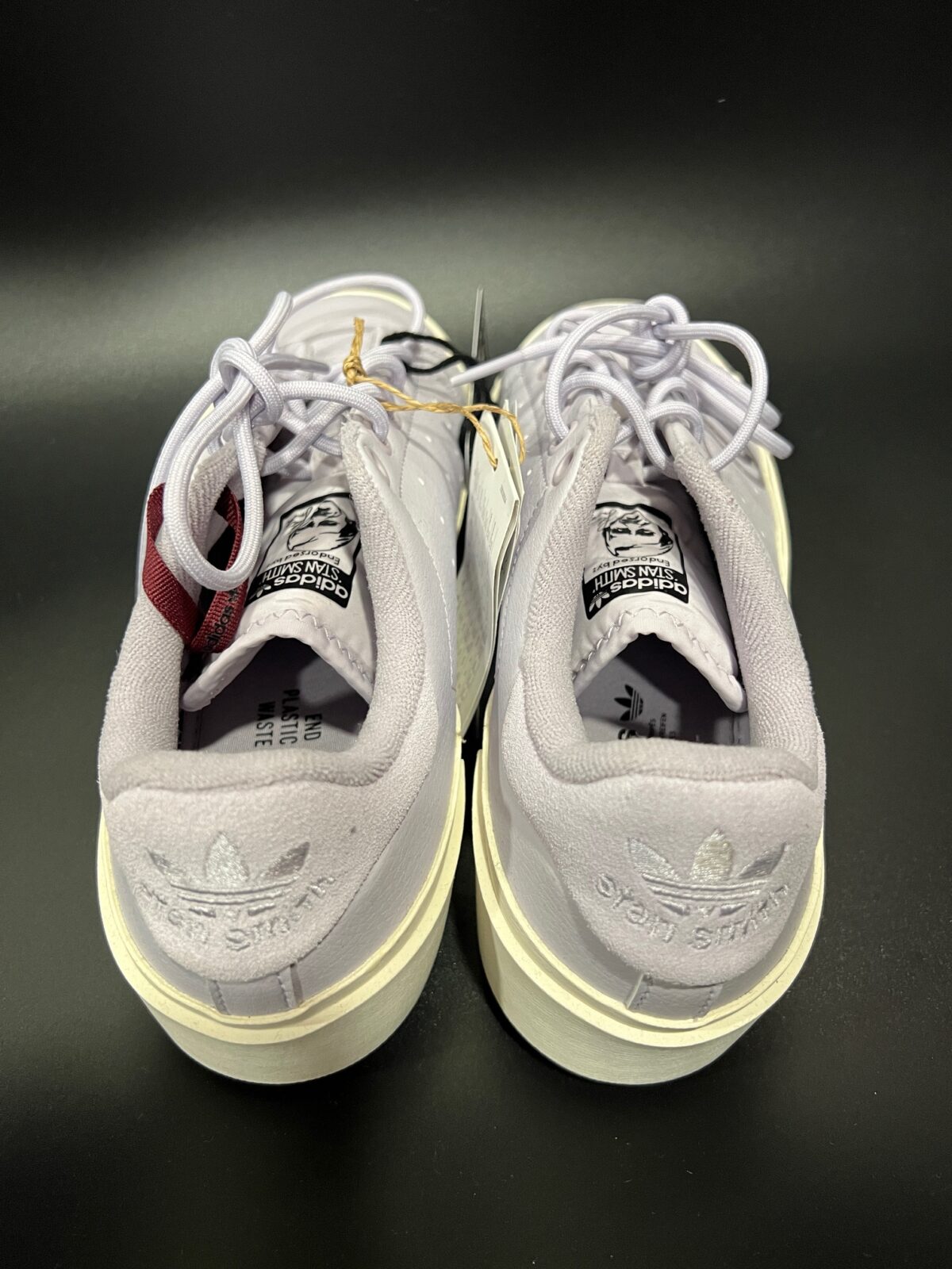 IMG_3449 (1) Sneakersy damskie Adidas Stan Smith Bonega X liliowe HQ6044 - obrazek 3