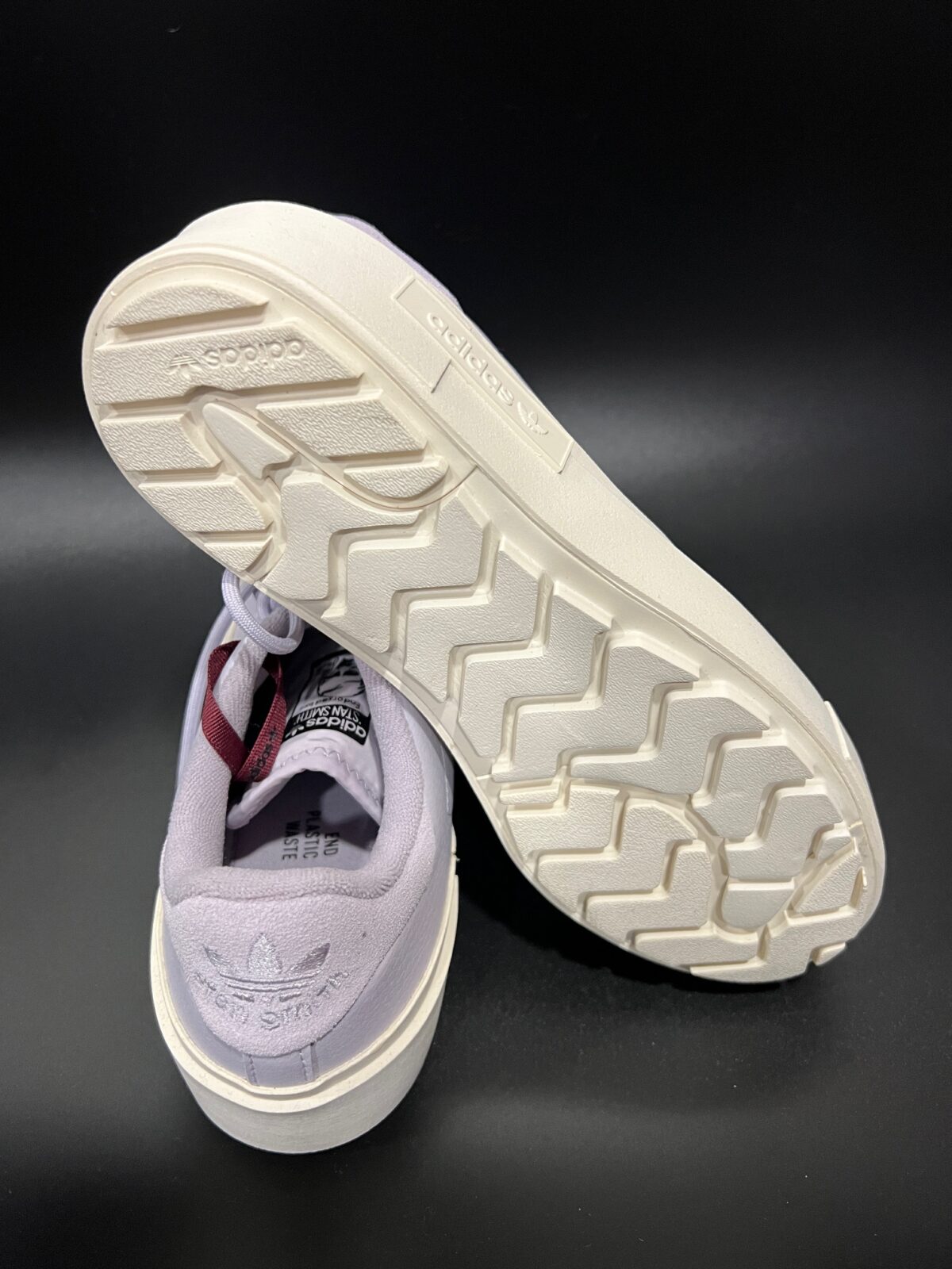 IMG_3450 Sneakersy damskie Adidas Stan Smith Bonega X liliowe HQ6044 - obrazek 2