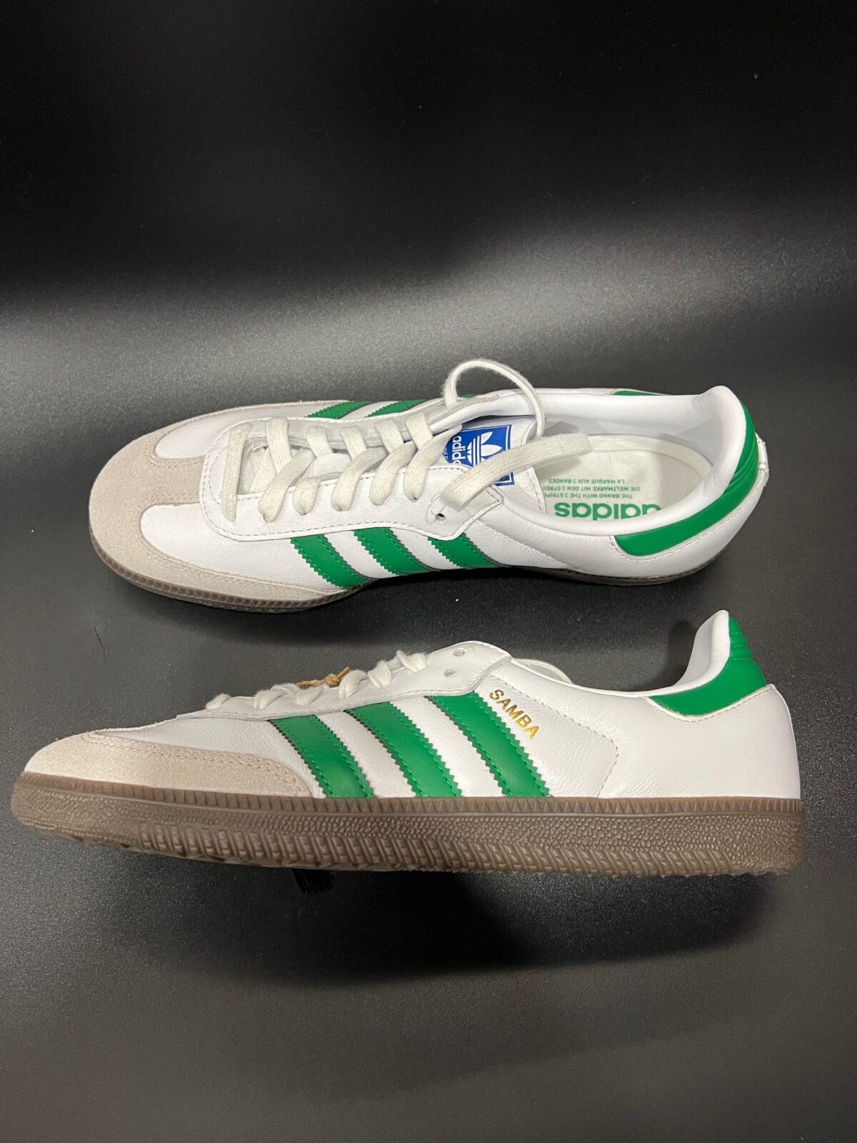 IMG_3469 Sneakersy Adidas Samba OG białe skórzane 42 - obrazek 1