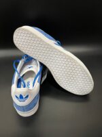 Sneakersy męskie Adidas Gazelle 85 niebieskie 44 - obrazek 3