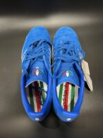 Sneakersy męskie Adidas Gazelle niebieskie 46 - obrazek 5