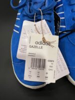 Sneakersy męskie Adidas Gazelle niebieskie 46 - obrazek 3