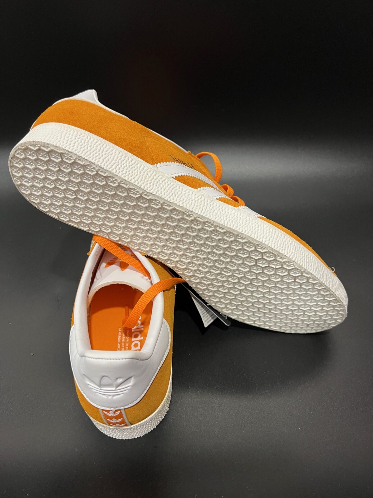 IMG_3520 Sneakersy męskie Adidas Gazelle musztardowe 45 1\3 - obrazek 3