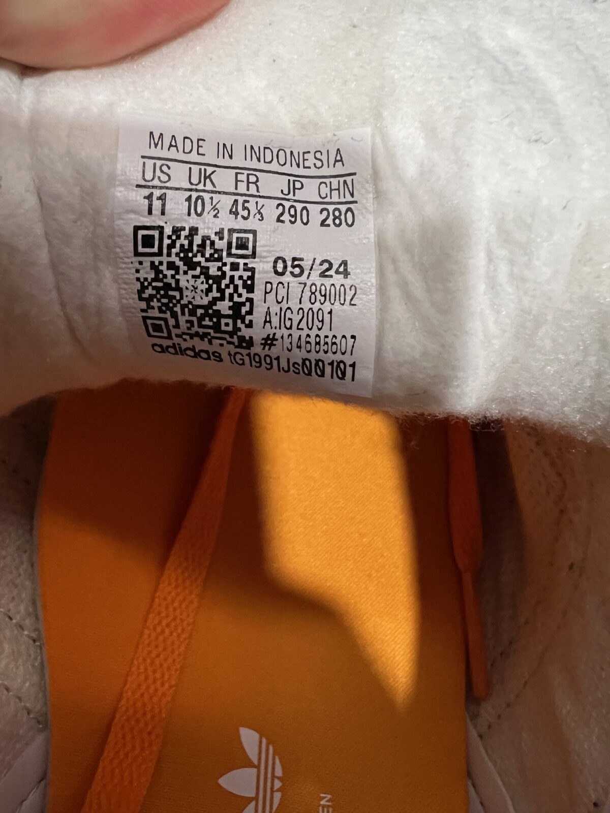 IMG_3521 Sneakersy męskie Adidas Gazelle musztardowe 45 1\3 - obrazek 2