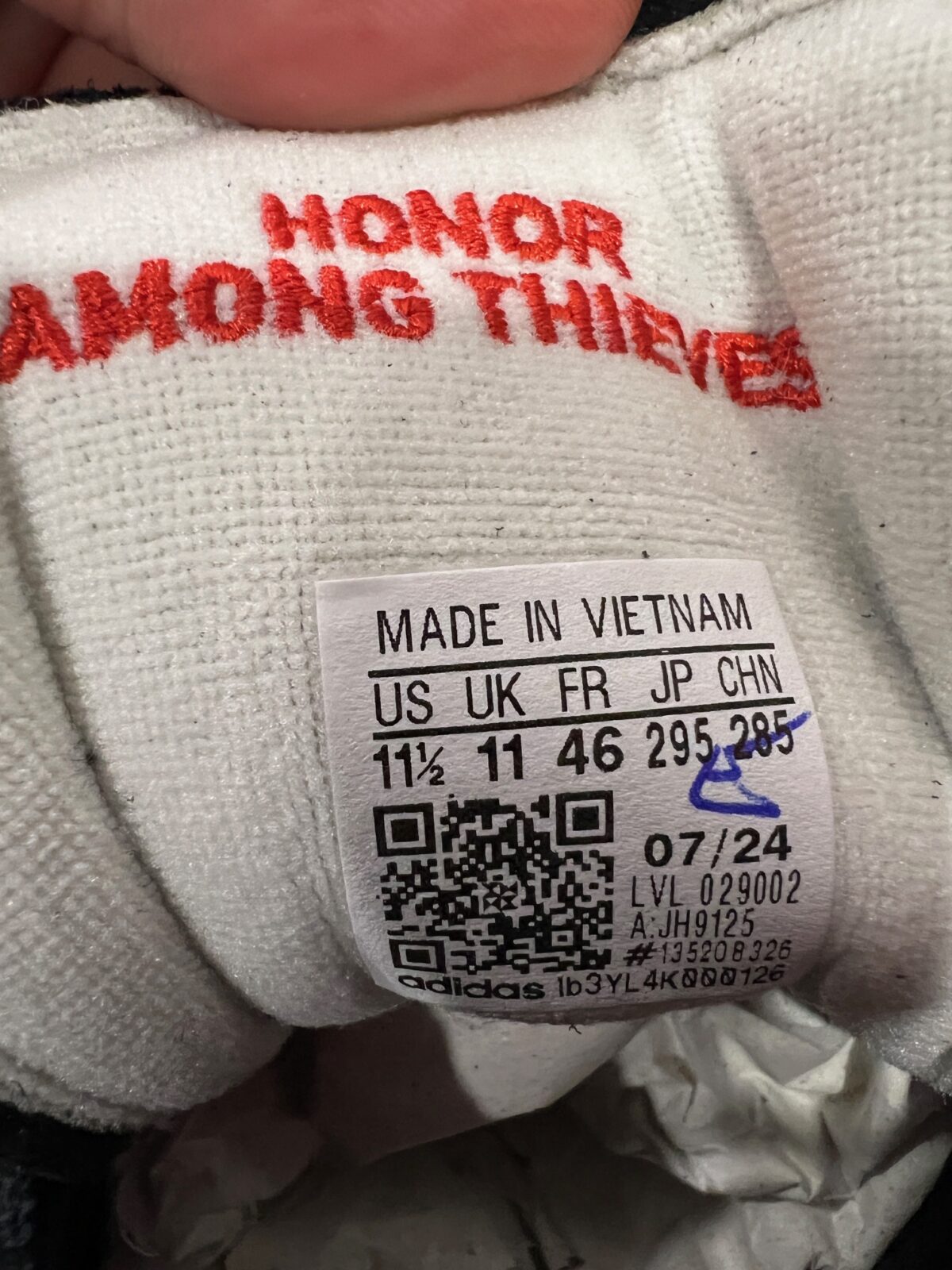 IMG_3539 Sneakersy Adidas x 100 Thieves czarne 46 - obrazek 2