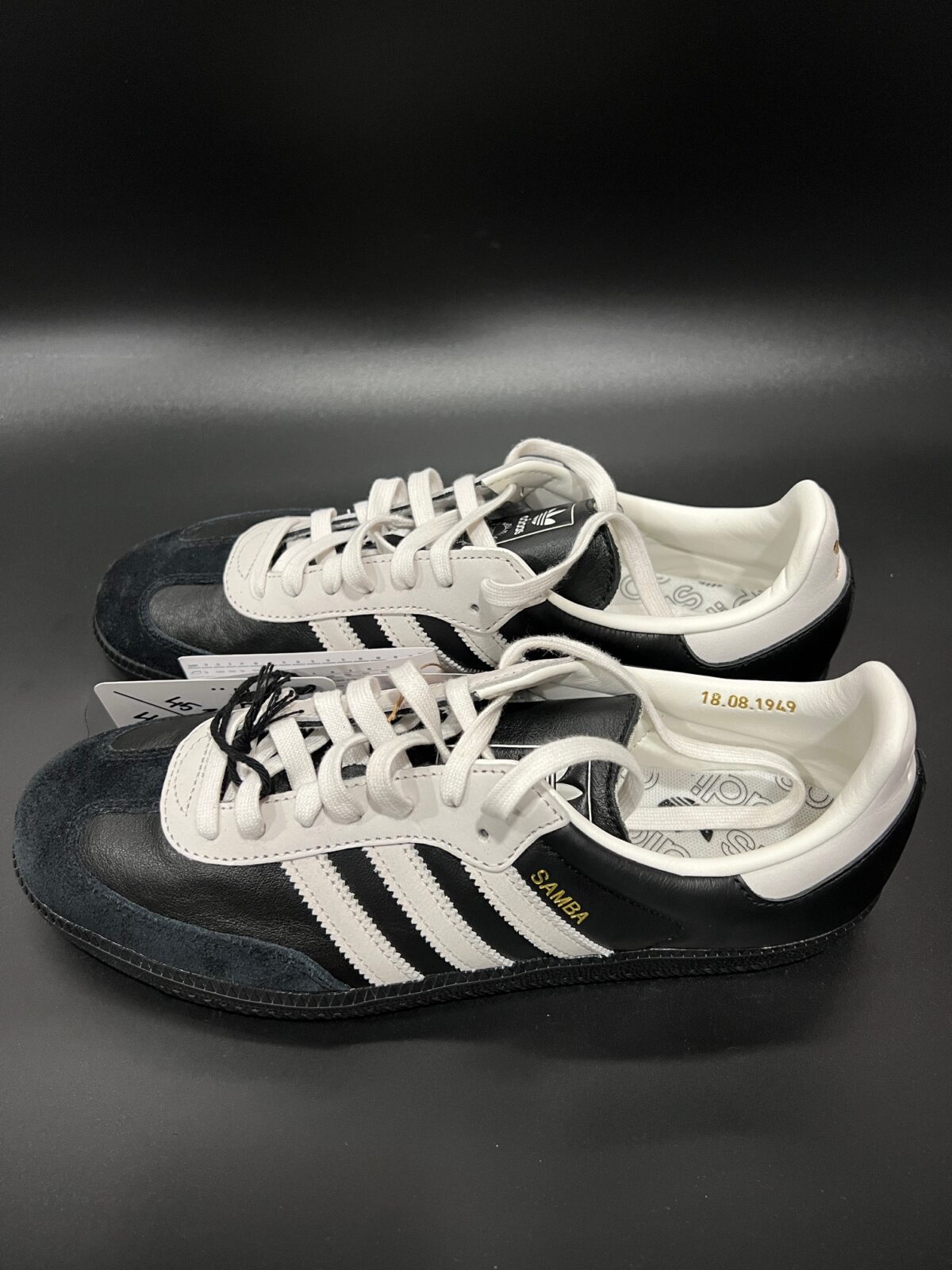 IMG_3540 Sneakersy męskie Adidas Samba czarne 45 1\3 - obrazek 7