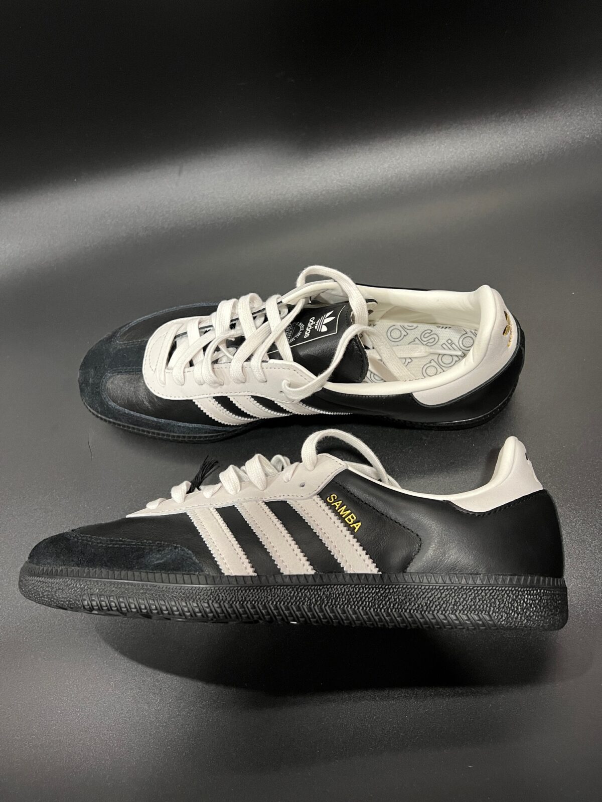 IMG_3541 Sneakersy męskie Adidas Samba czarne 45 1\3 - obrazek 1