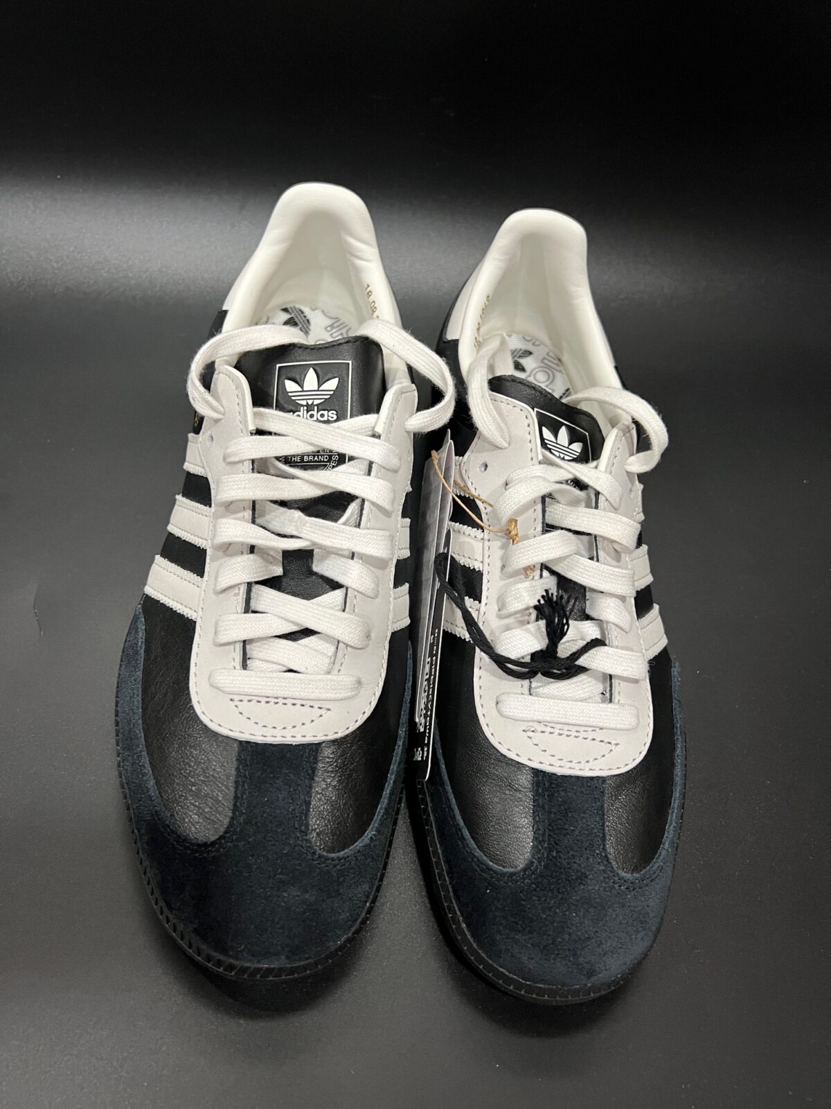 IMG_3542 Sneakersy męskie Adidas Samba czarne 45 1\3 - obrazek 6