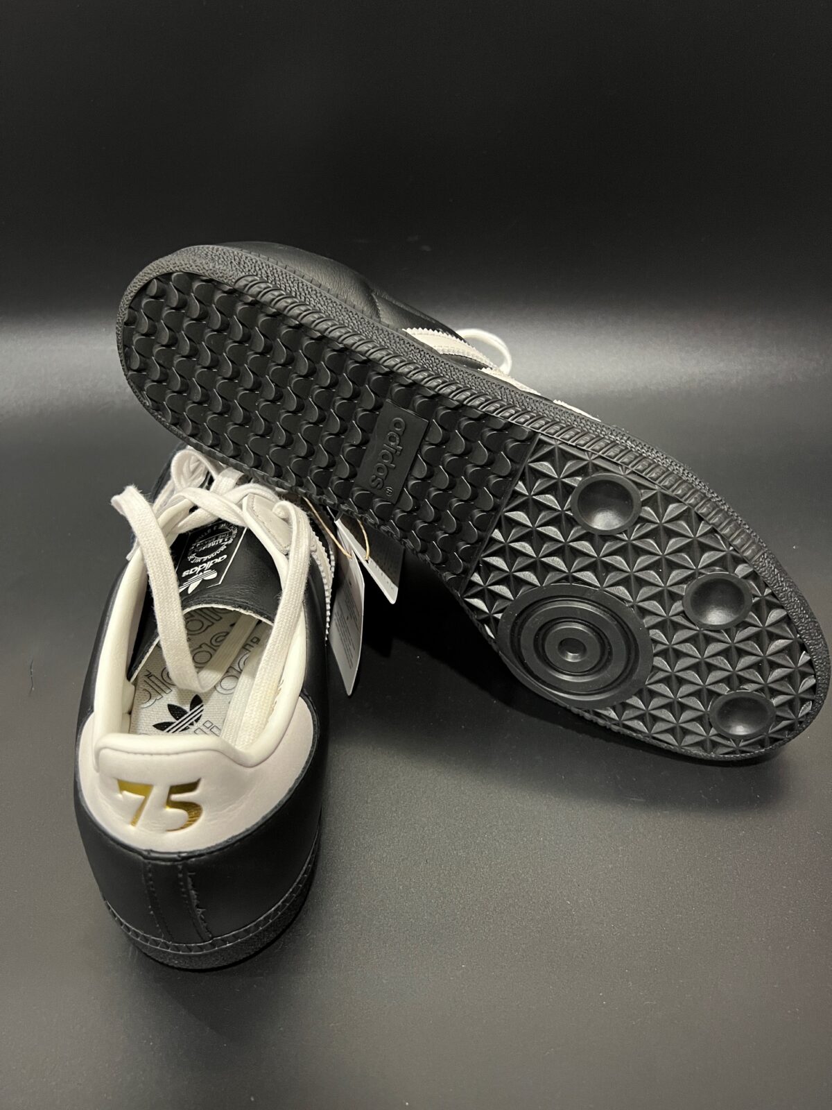 IMG_3545 Sneakersy męskie Adidas Samba czarne 45 1\3 - obrazek 3