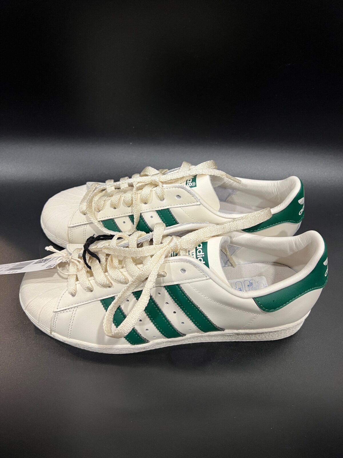 IMG_3613 Sneakersy Adidas Superstar 82 kremowe skórzane 42 2\3 - obrazek 5