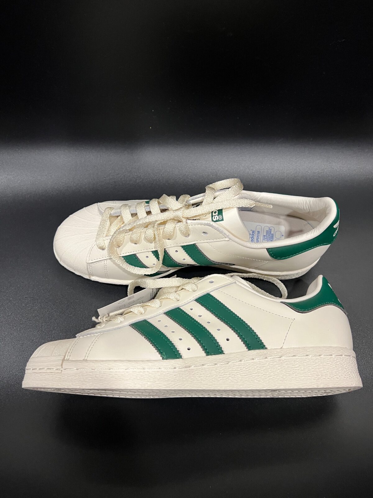 IMG_3614 Sneakersy Adidas Superstar 82 kremowe skórzane 42 2\3 - obrazek 1