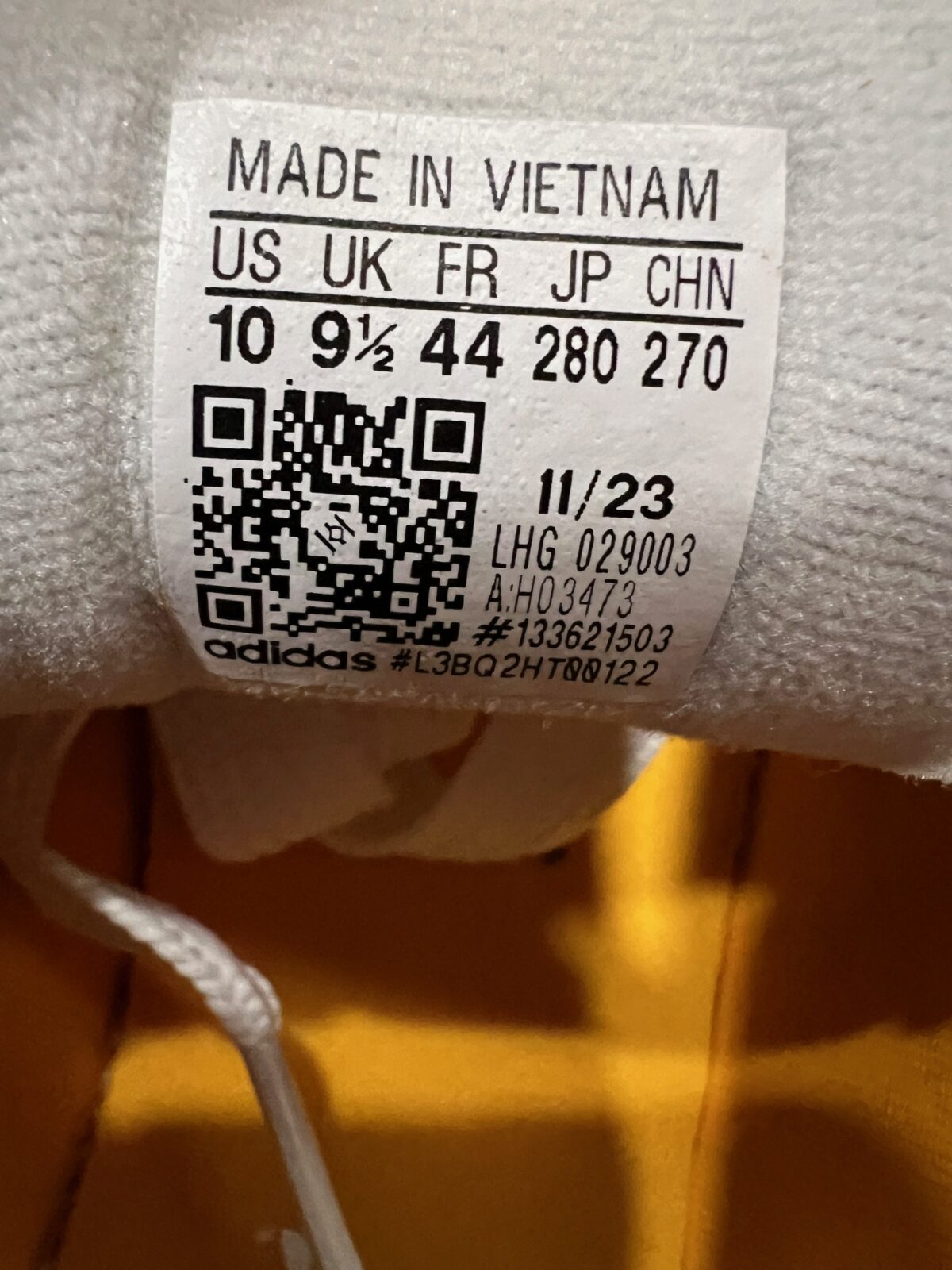 IMG_3676 (1) Sneakersy męskie Adidas Campus 00's żółte 44 - obrazek 2